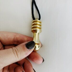 Spiritual/Esoteric Dhjedi Masterkey Gold Pendant Necklace by Arcturus Ra